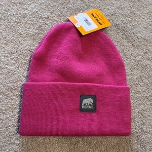 Berne Women’s Knit Cuffed Beanie – Hot Pink (NWT)